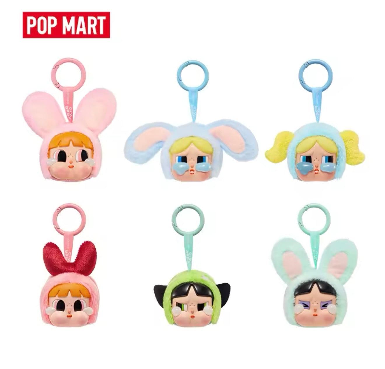 POP MART CRYBABY x Powerpuff Girls